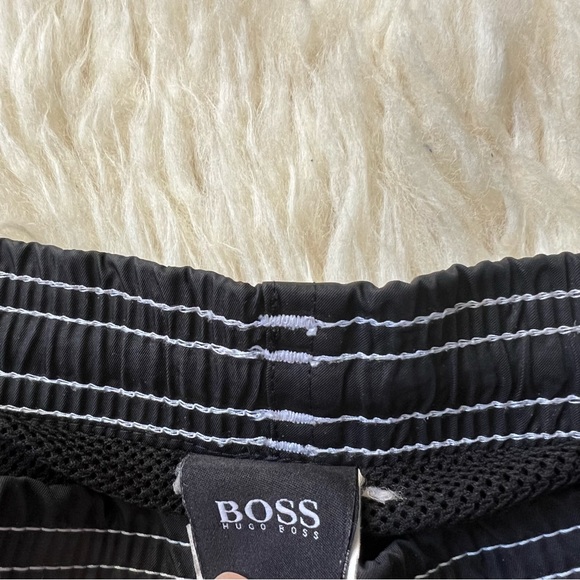 Hugo Boss Swim Trunks Black Size M - Picture 3 of 10